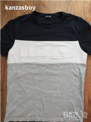 antony morato - страхотна мъжка тениска КАТО НОВА, снимка 3 - Тениски - 33366888