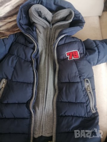 Дебело зимно яке за момче , снимка 2 - Детски якета и елеци - 44027477