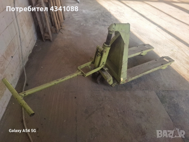 палетна количка, снимка 2 - Друго търговско оборудване - 51935695