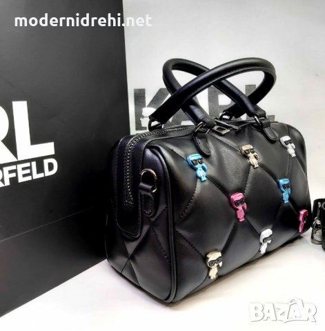 Дамска чанта Karl Lagerfeld, снимка 1 - Чанти - 32392290
