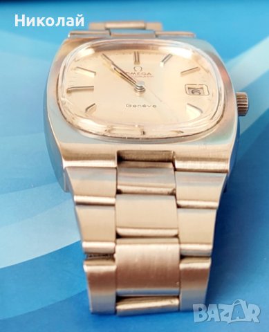 OMEGA Geneve - оригинален швейцарски часовник автоматик, снимка 6 - Мъжки - 43252554