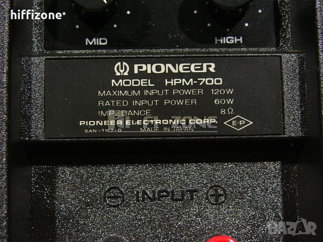 ТОНКОЛОНИ   Pioneer hpm-700 , снимка 13 - Тонколони - 33594027