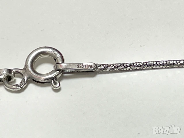 Сребърен Накит: Синджир с Кръст (проба 925) ITALY-4,175 грама, снимка 8 - Колиета, медальони, синджири - 51339902