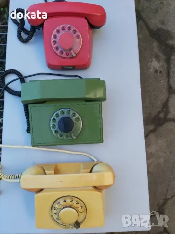 Лот стар телефон от соца -3 броя., снимка 1