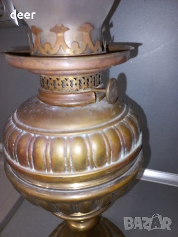 Старинна  висока лампа, снимка 3 - Други - 42962122