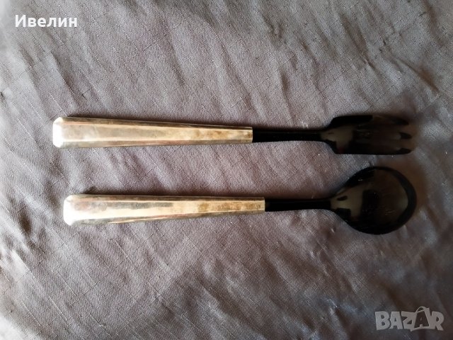 два стари прибора комплект , снимка 4 - Антикварни и старинни предмети - 26497384