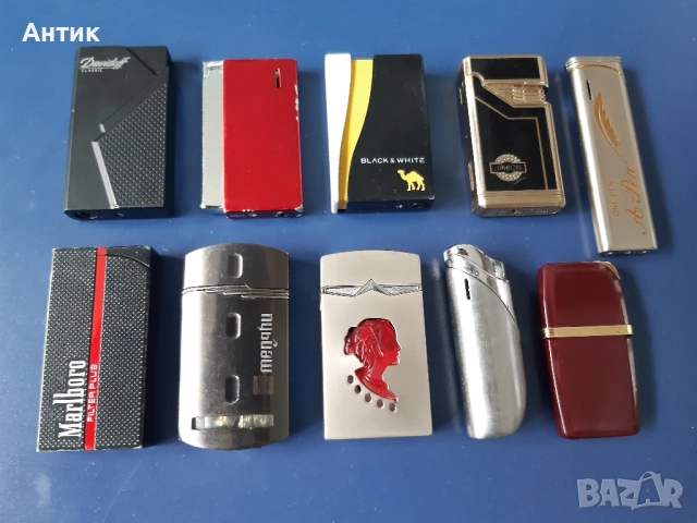 Колекция Стари Метални Запалки 45 Броя / Marlboro Assos Muratti Camel Jeneral L&М, снимка 4 - Други ценни предмети - 51736111