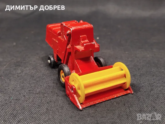 СТАРА РЕТРО МЕТАЛНА КОЛИЧКА MATCHBOX ENGLAND CLAAS COMBINE HARVESTER, снимка 5 - Колекции - 48881798