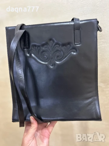 Чанта естествена кожа Германия, снимка 3 - Чанти - 50887511