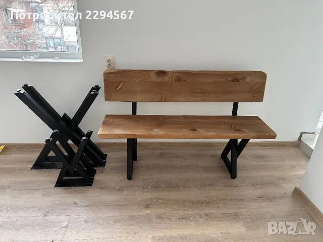 Маси и пейки от масив , снимка 7 - Маси - 49216994