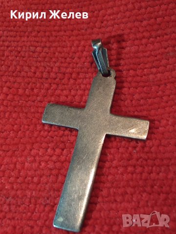 СТИЛЕН СРЕБЪРЕН НАГРЪДЕН КРЪСТ ВИСОКА ПРОБА СРЕБРО КРЪСТЧЕ 38799, снимка 13 - Колиета, медальони, синджири - 43225633