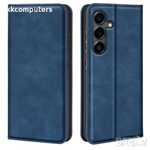 Samsung Galaxy S25 FE Retro-skin Magnetic Кожен Калъф и Протектор, снимка 3 - Калъфи, кейсове - 51831873