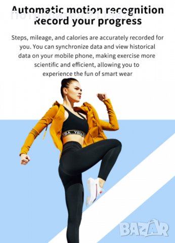 Смарт часовник/Спортна фитнес гривна/часовник /IP67 Водоустойчив, снимка 6 - Смарт гривни - 35135913