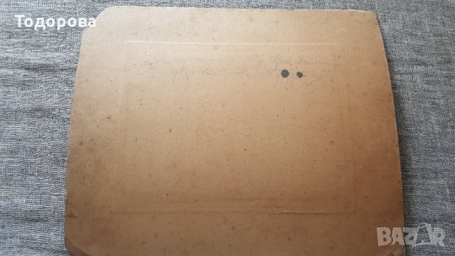 Голяма картонена кабинетна снимка на военни от фронта, снимка 4 - Антикварни и старинни предмети - 29069571