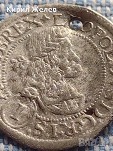 Сребърна монета 1 кройцер 1681г. Леополд първи Виена Свещена Римска Империя 13770, снимка 3 - Нумизматика и бонистика - 42930794