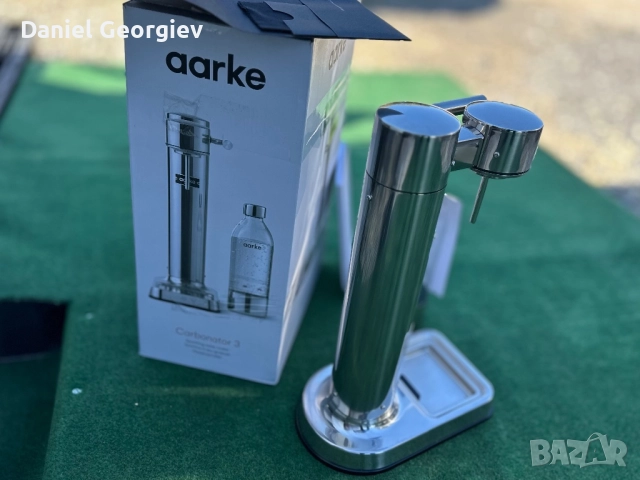 ЧИСТО НОВА Aarke Carbonator 3 машина за газиране на вода Карбонатор, снимка 4 - Сокоизстисквачки и цитрус преси - 52539353