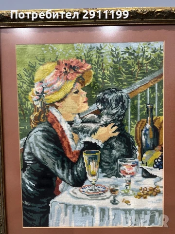 Гоблен на момиче, снимка 4 - Гоблени - 50838560