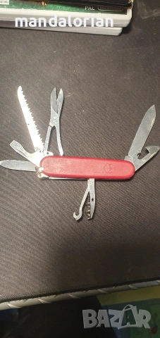 Джобен нож Victorinox Super Tinker, червен
