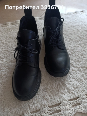Боти,изцяло от естествена кожа,Tendenz, снимка 4 - Дамски боти - 53217484