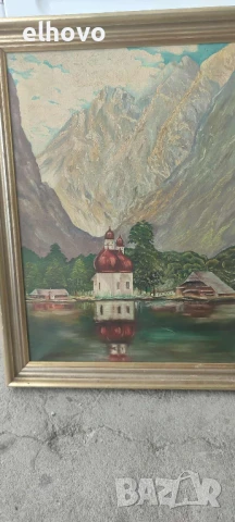 Картина в дървена рамка 70х52, снимка 5 - Картини - 51417151