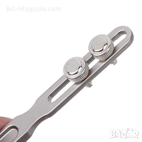 Професионална отварачка за отваряне на часовници часовникарски инструмент за смяна на батерия ремонт, снимка 3 - Други инструменти - 50988320