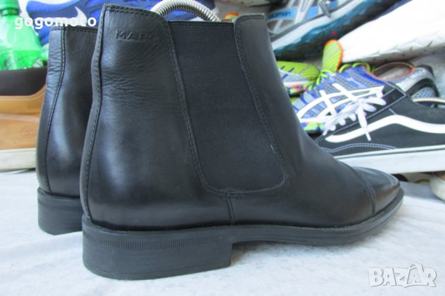 КАТО НОВИ ДЕНДИ бизнес боти MARC® original,100% висококачествена естествена кожа,HAND MADE, 44 - 45, снимка 13 - Мъжки боти - 28548549