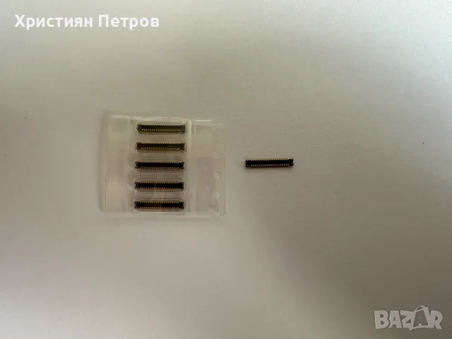 Конектор / Букса 40 pin на лентов кабел мъжки за Samsung Galaxy A14 4G, снимка 2 - Резервни части за телефони - 50441469