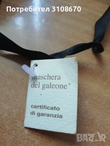 Оригинална Венецианска маска, снимка 2 - Други ценни предмети - 50708955