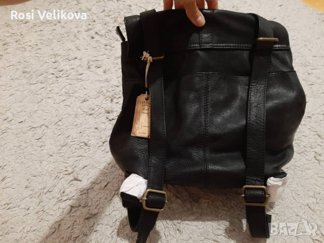 Раница от естествена кожа, снимка 2 - Раници - 37840061