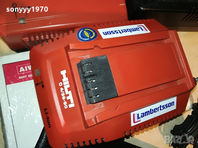 LI-ION HILTI/PANASONIC-CHARGER, снимка 7 - Винтоверти - 26651310