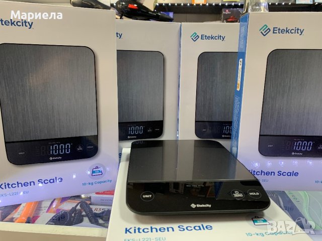 Нов кантар до 10кг. / Кухненска везна със Зареждаема батерия и LED Дисплей