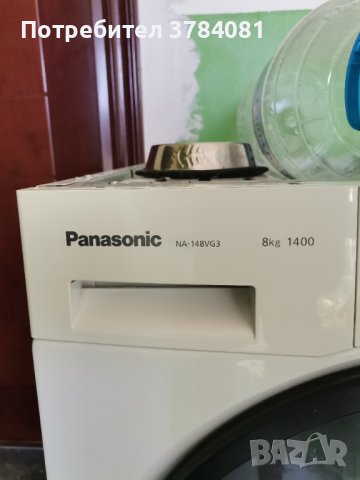Продавам пералня PANASONIC NA-148VG3 инверторна, снимка 1 - Перални - 42972655