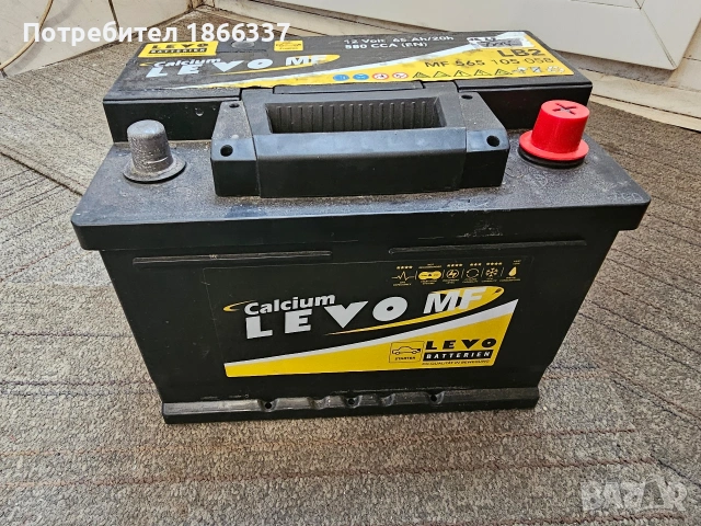 Акумулатор Levo MF 65Ah на 3 месеца, снимка 4 - Аксесоари и консумативи - 53582717