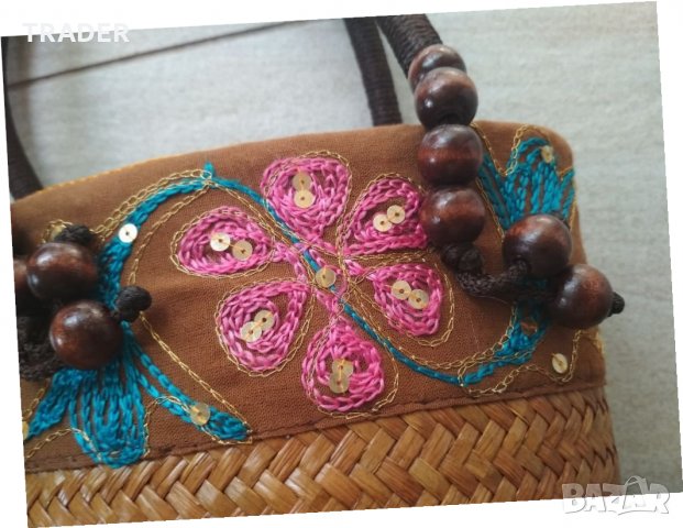Дамска плетена  чанта , снимка 7 - Чанти - 33307282