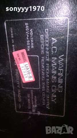 FIDELITY UA-10S MADE IN ENGLAND-ВНОС ХОЛАНДИЯ, снимка 14 - Грамофони - 27792311