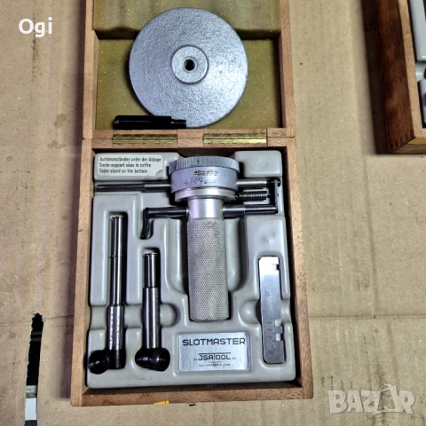 комплект за измерване на шпонкови канали , снимка 5 - Други машини и части - 53414292