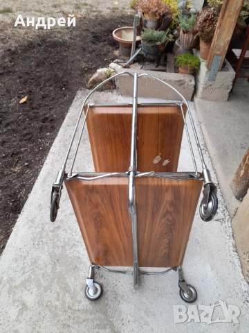 Стара количка за сервиране, снимка 6 - Други ценни предмети - 52079729