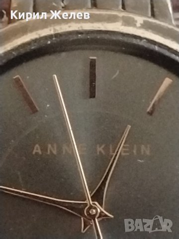 Марков дамски часовник ANNE KLEIN  WATER RESISTANT 100 futa стил и комфорт много красив 42549, снимка 3 - Дамски - 43744714