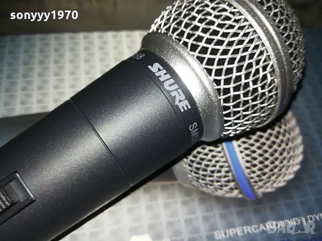 shure комплект-BETA, снимка 2 - Микрофони - 28777476