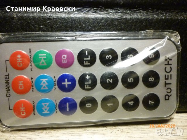 RoTech RT-51614 remote, снимка 3 - Дистанционни - 28006045