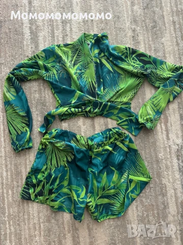 Зелен летен сет