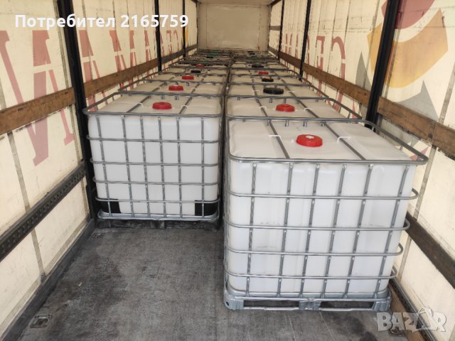 Бидони подходящи за превоз на течности Цистерни на палети с метален обков, снимка 7 - Напояване - 28761837