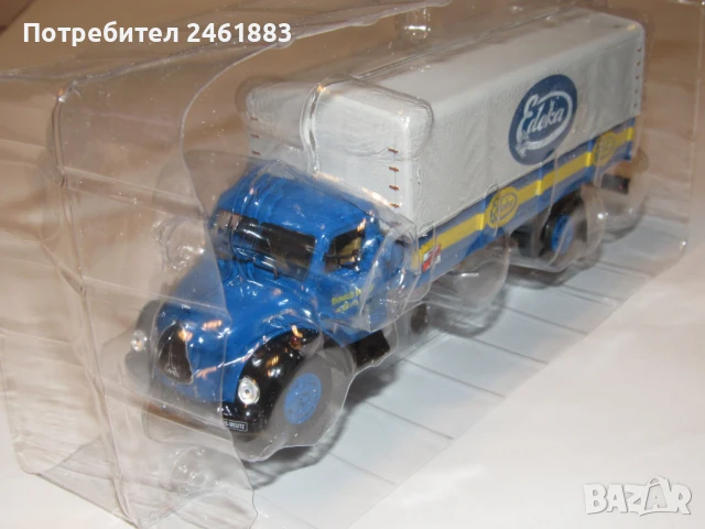 1/43 метална колекционерска количка DéAgostini IXO MAGIRUS DEUTZ камион . Нов, снимка 2 - Колекции - 50994279