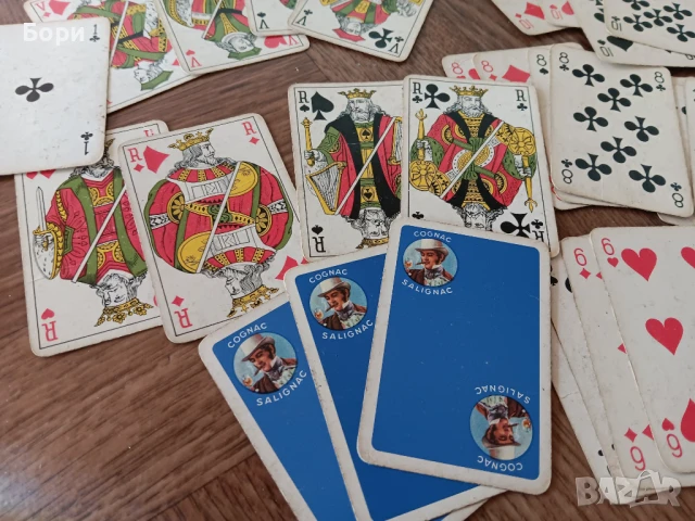 Стари карти за игра, снимка 2 - Карти за игра - 50719180