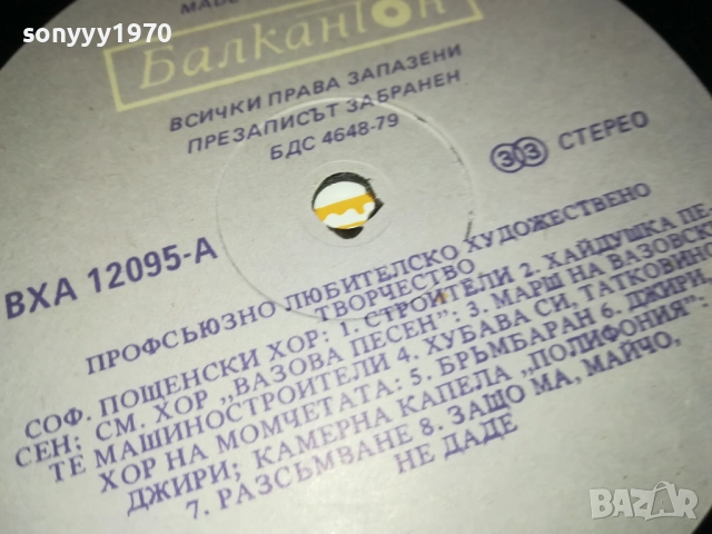 Х КОНГРЕС НА БПС 2БР 0210251123, снимка 15 - Грамофонни плочи - 51917579