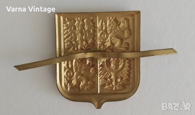 Кокарда Чехия 90-те, снимка 2 - Антикварни и старинни предмети - 44908795