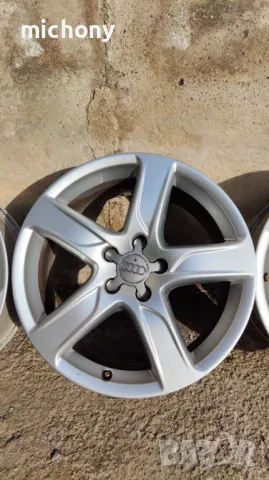 Оригинални джанти 8,0Jx18 АУДИ 5х112, снимка 4 - Гуми и джанти - 49136569