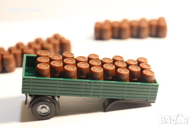 PREISER??? H0 1/87 ЧАСТИ АКСЕСОАРИ БЪЧВИ КАМИОН МОДЕЛ, снимка 5 - Колекции - 53201580