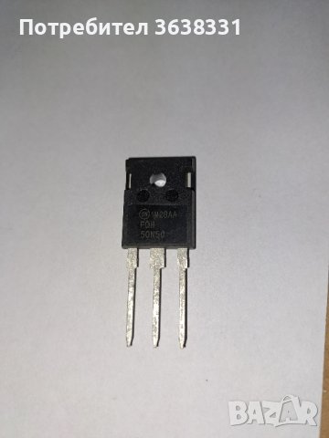 MOSFET транзистор FDH50N50 625W, снимка 1 - Друга електроника - 42969782