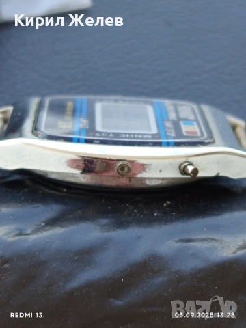 Винтидж електронен часовник SHARP ALARNCHRONO стар рядък за КОЛЕКЦИЯ 30827, снимка 4 - Антикварни и старинни предмети - 51590894